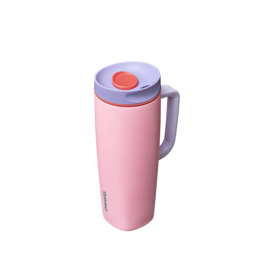 SmoothSip® Slider with Handle – Sugar High / 24oz / Stainless Steel