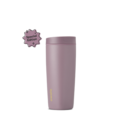 SmoothSip Slider 20oz Spring Revival Special Edition, dusty mauve body with matching lid