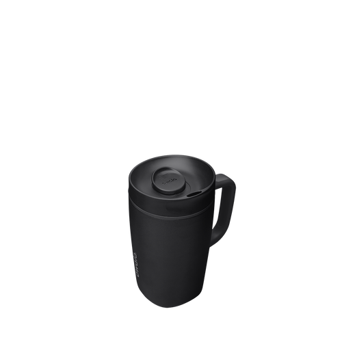 SmoothSip® Slider with Handle – Very, Very Dark / 12oz / Ceramic