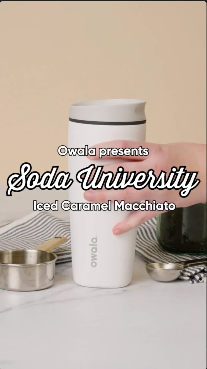 Iced Caramel Macchiato Recipe | Owala