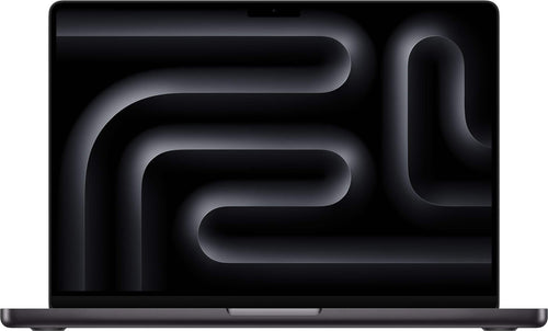 Front. Apple - MacBook Pro 14-inch Laptop - M5 Pro chip with 15-core CPU and 16-core GPU - 24GB Memory - 1TB SSD - Space Black.