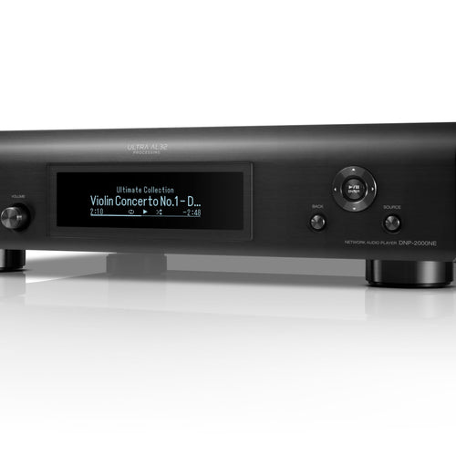 Denon - DNP-2000NE Network Audio Player with HEOS, Alexa Compatible - Black