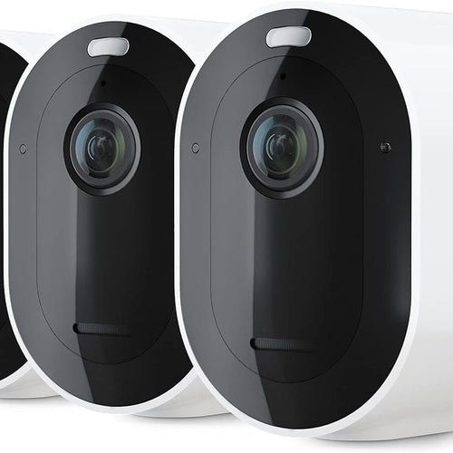 Arlo - Pro 5S 2K Indoor/Outdoor Wireless Spotlight Security Camera - White
