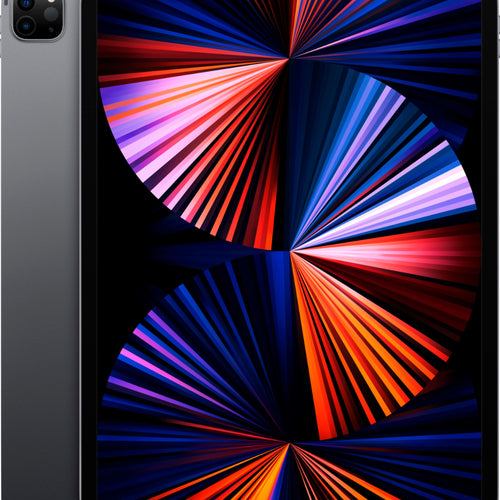 Apple - Geek Squad Certified Refurbished 12.9-Inch iPad Pro (5th Generation) with Wi-Fi - 256GB - Space Gray