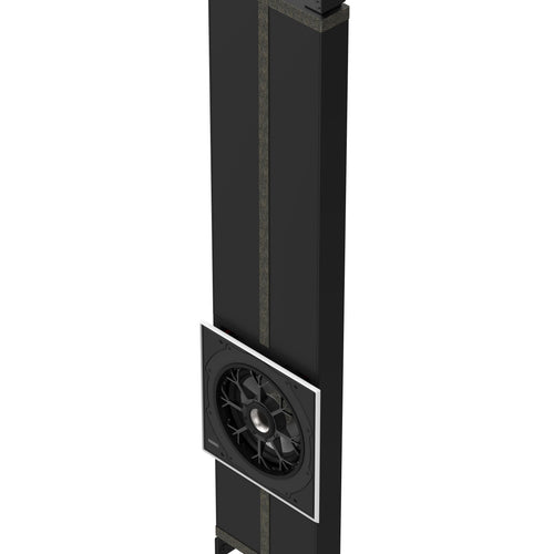 Bowers & Wilkins - Backbox for ISW-8 Subwoofer, Vibration and Distortion-Free Bass Response - Black