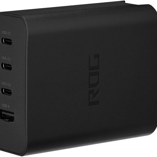 ASUS - ROG 140W Charger Dock for ROG Ally (USB-C, USB-A) - Black
