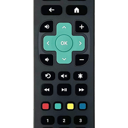 One for All - Roku TV Replacement Remote - Black
