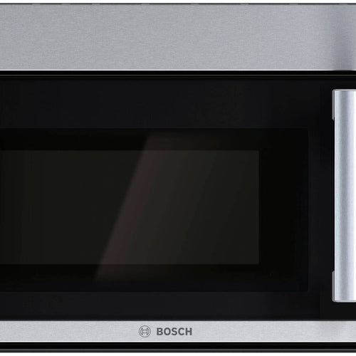 Bosch - 300 Series 1.7 Cu. Ft. Over-the-Range Microwave with Sensor Cooking and Multi-Speed 300 CFM Vent - Stainless Steel
