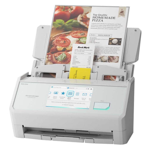Ricoh - ScanSnap iX2500 Sheet Fed Document Scanner (PA03860-B105) - White