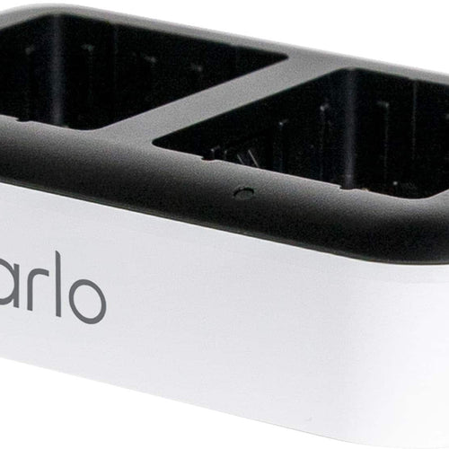 Arlo - Dual Battery Charger for Pro 5S 2K, Pro 4, Ultra 2, Ultra, Pro 3 Floodlight, Pro 4 XL, Ultra 2 XL, and Go 2 Cameras - White