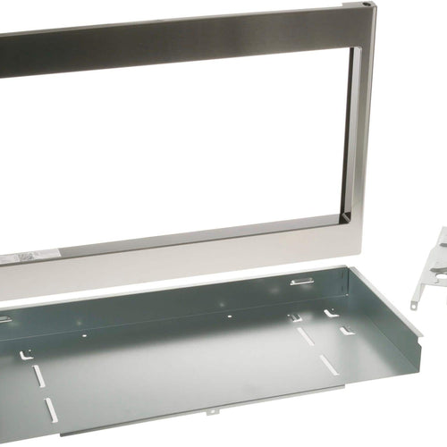 27" Built-In Trim Kit for Select GE Microwaves - Stainless Steel