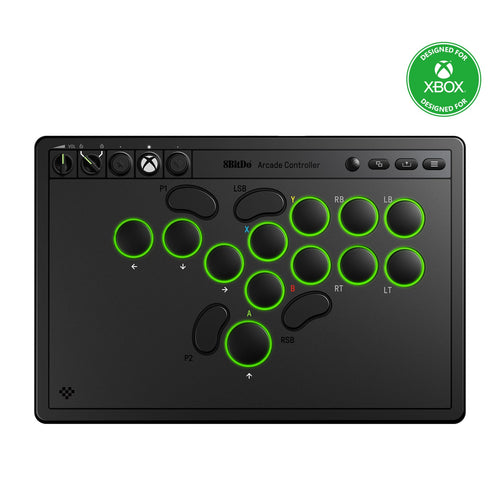 DESIGNED FOR XBOX  
DESIGNED FOR  
8BitDo Arcade Controller  
P1: LSB, Y, RB, LB, X, RT, LT, A, RSB  
P2:  
VOL