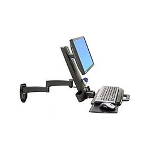 Ergotron - 200 Series 45-230-200 Combo Arm for 24-inch Display - Black
