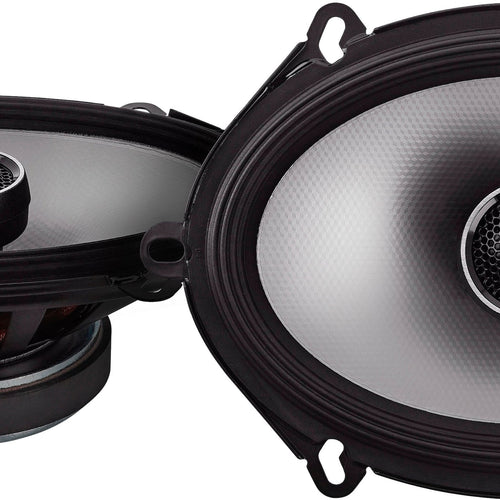 Alpine - S-Series 6 x 8" Hi-Resolution Coaxial Car Speakers with Glass Fiber Reinforced Cone (Pair) - Black