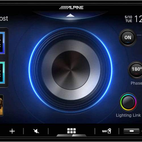 Alpine - 6.75" Android Auto and Apple CarPlay Bluetooth Digital Media Receiver - Black