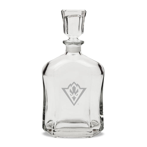 Jardine - UNC Wilmington Seahawks 23.75oz. Crystal Whisky Decanter - Multicolor