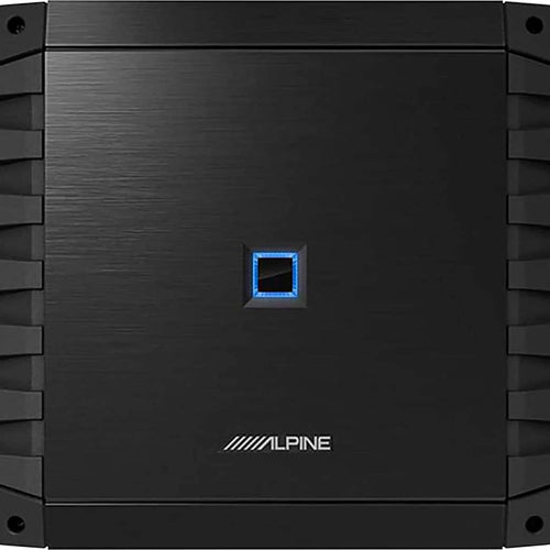 Alpine - S-Series Class D Bridgeable Multichannel Amplifier with Variable Crossovers - Black