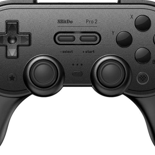 8BitDo - Pro 2 Bluetooth Controller for Switch, Windows, macOS, Android, and Steam Deck with Hall Effect Joysticks - Black