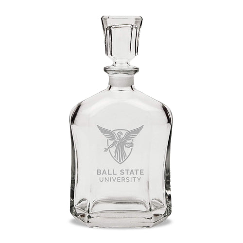Jardine - Ball State Cardinals 23.75oz. Crystal Whisky Decanter - Multicolor