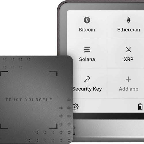 Ledger - Flex Crypto Hardware Wallet with Recovery Key - Graphite