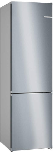 Bosch - 500 Series 24 in. Wide 12.8 Cu. Ft Bottom Freezer Counter-Depth Smart Refrigerator - Stainless Steel
