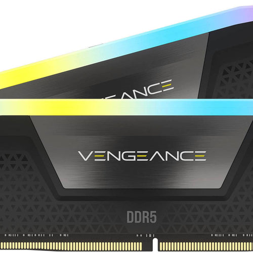 CORSAIR - VENGEANCE 64GB (2x32GB) DDR5 6400MHz C32 UDIMM Desktop Memory - Black