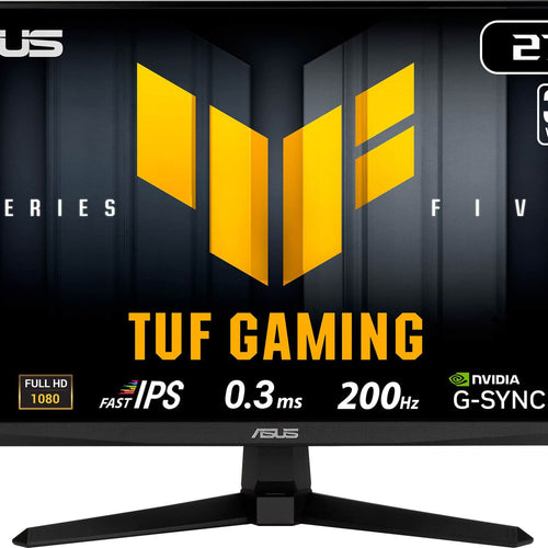 ASUS - TUF Gaming 27" FHD IPS 200Hz 0.3ms Gaming Monitor with G-SYNC/FreeSync Premium and HDR (DisplayPort, HDMI) - Black