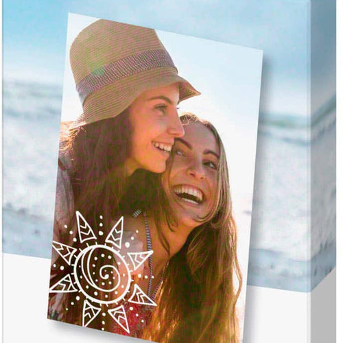 HP - Sprocket 2" x 3" Premium Sticky-Backed Zink Photo Paper - White