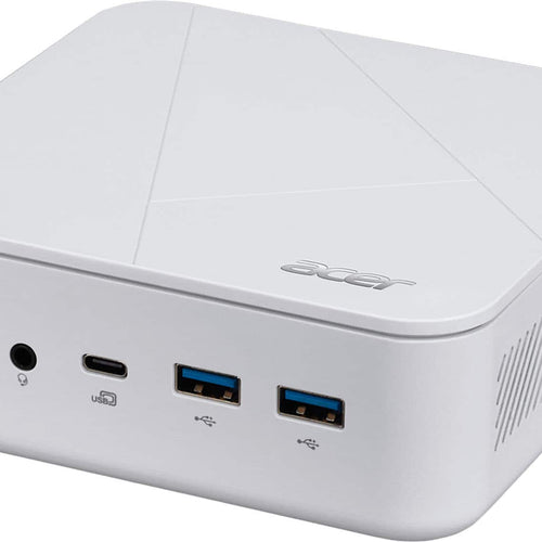 Acer - Revo Box Mini PC Desktop - Intel Processor N150 2025 - 8GB DDR4 Memory - 512GB Storage - White