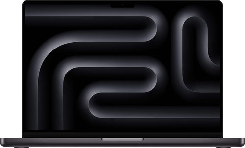 Front. Apple - MacBook Pro 14-inch Laptop - M5 chip with 10-core CPU and 10-core GPU - 24GB Memory -  1TB SSD - Space Black.