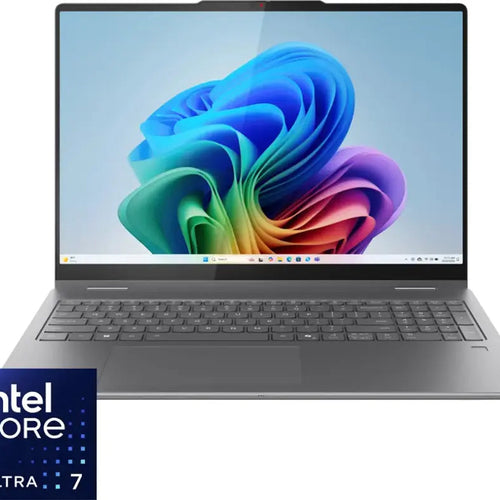 Lenovo - Yoga 7i 2-in-1 16" 2K Touchscreen Laptop - Core Ultra 7 Processor 256V 2024 - 16GB Memory - 512GB SSD - Copilot+ PC - Luna Grey