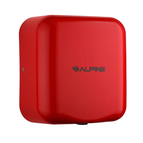 Alpine Industries - Hemlock Commercial Automatic High-Speed 120V Electric Hand Dryer - Red