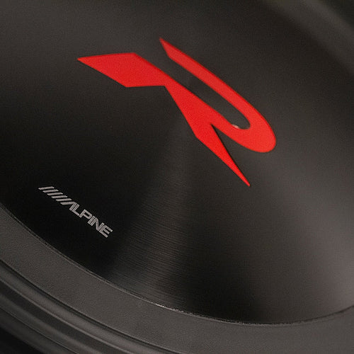 Alpine - R-Series 10" Dual Voice Coil 4-Ohm Subwoofer - Black
