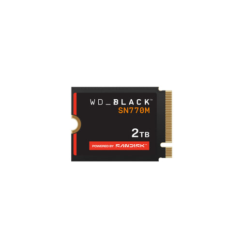 WD - BLACK SN770M 2TB Internal SSD PCIe Gen 4 x4 M.2 2230 for ROG Ally and Steam Deck