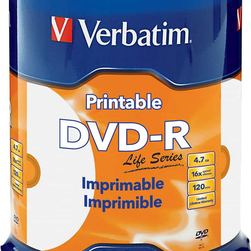 Verbatim - 16x DVD-R Discs - White