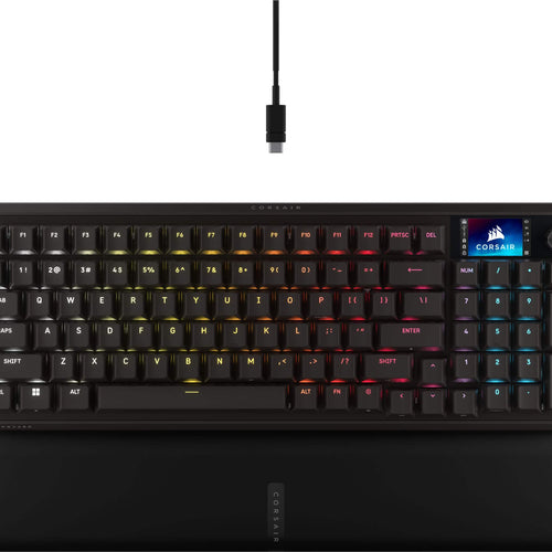 CORSAIR - VANGUARD PRO 96 RGB Wired Magnetic Hall Effect MGX Linear 96% Gaming Keyboard with FlashTap SOCD + Rapid Trigger - Black