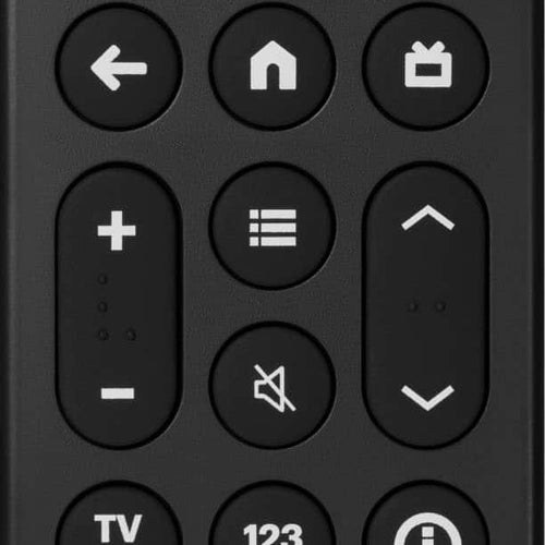 Insignia™ - Replacement Remote for TCL TVs - Black