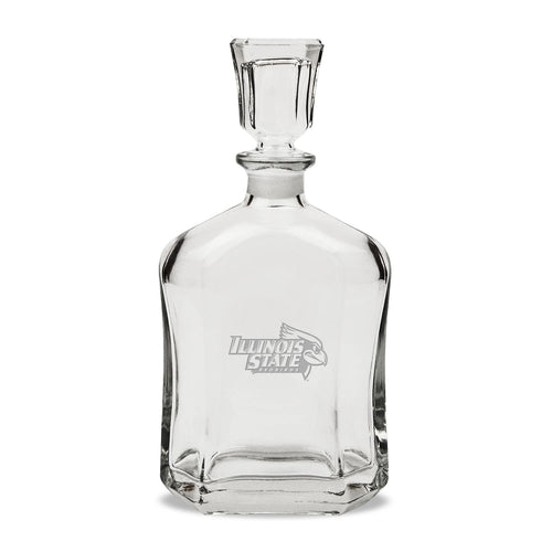 Jardine - Illinois State Redbirds 23.75oz. Crystal Whisky Decanter - Multicolor