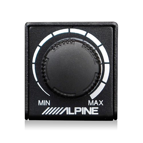 Alpine - Remote Bass Control Knob for Select Amplifiers - Black