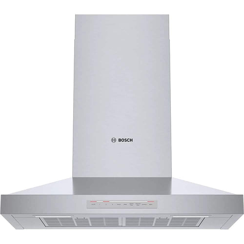 Bosch 500 Series - 30 inches - Externally Vented & Recirculating - Wall Range Hood - Stainless Steel