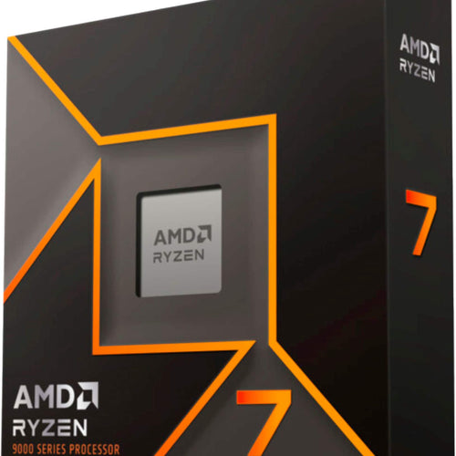 AMD - Ryzen 7 9700X 8-Core - 16-Thread 3.8 GHz (5.5 GHz Max Boost) Socket AM5 PCI Express 5.0 Unlocked Desktop Processor - Silver
