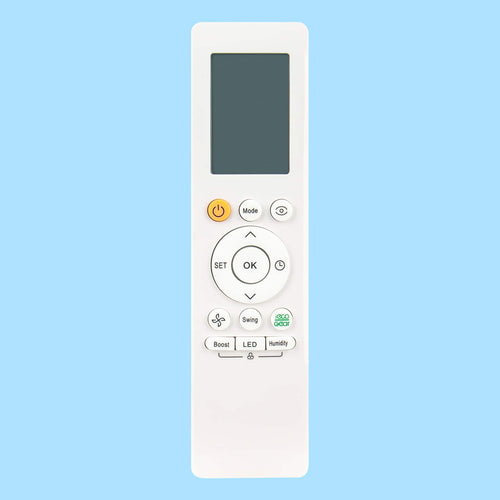 ALLIMITY - RG10L1(C2HS)/BGEF Replacement Remote, Fit for Midea AC Air Conditioner RG10L1-C2HS-BGEF RG10A4(B1)/BGEFU1 RG10A5(B1)/BGC - Black