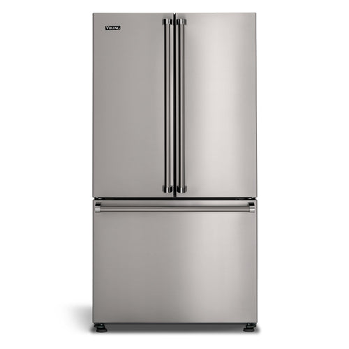 Viking - 36 in. Wide French Door Refrigerator - Stainless Steel