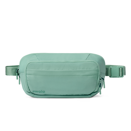 The All-Day Crossbody – Smooth Weave / Sea Glass