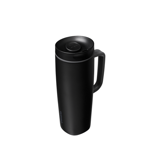 SmoothSip® Slider with Handle – Very, Very Dark / 24oz / Ceramic