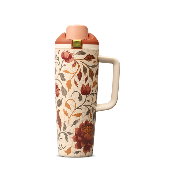 30oz / Woodland Boho / Stainless Steel