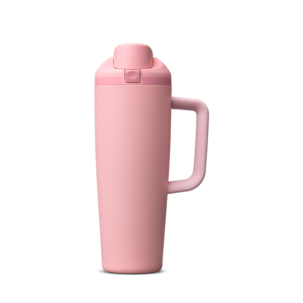 30oz / Rose Quartz / Stainless Steel