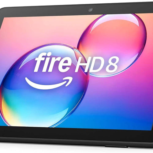 Amazon - Fire HD 8 tablet, 8” HD Display, 3GB memory, 32GB, designed for portable entertainment (2024 release) - Black
