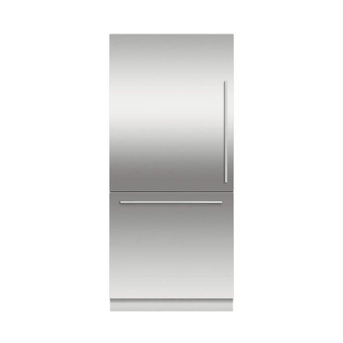 Fisher & Paykel - 36 in. Wide ActiveSmart 16.8 Cu. Ft. Bottom-Freezer Built-In Refrigerator - White