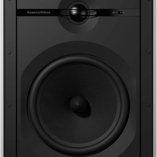 Bowers & Wilkins - CI600 Series 664 6" In-Wall Speakers w/Glass Fiber Midbass - (Pair) - Paintable White